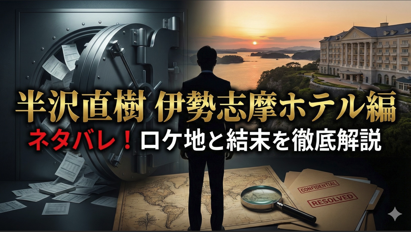 半沢直樹伊勢志摩ホテル編ネタバレ！ロケ地と結末を徹底解説
