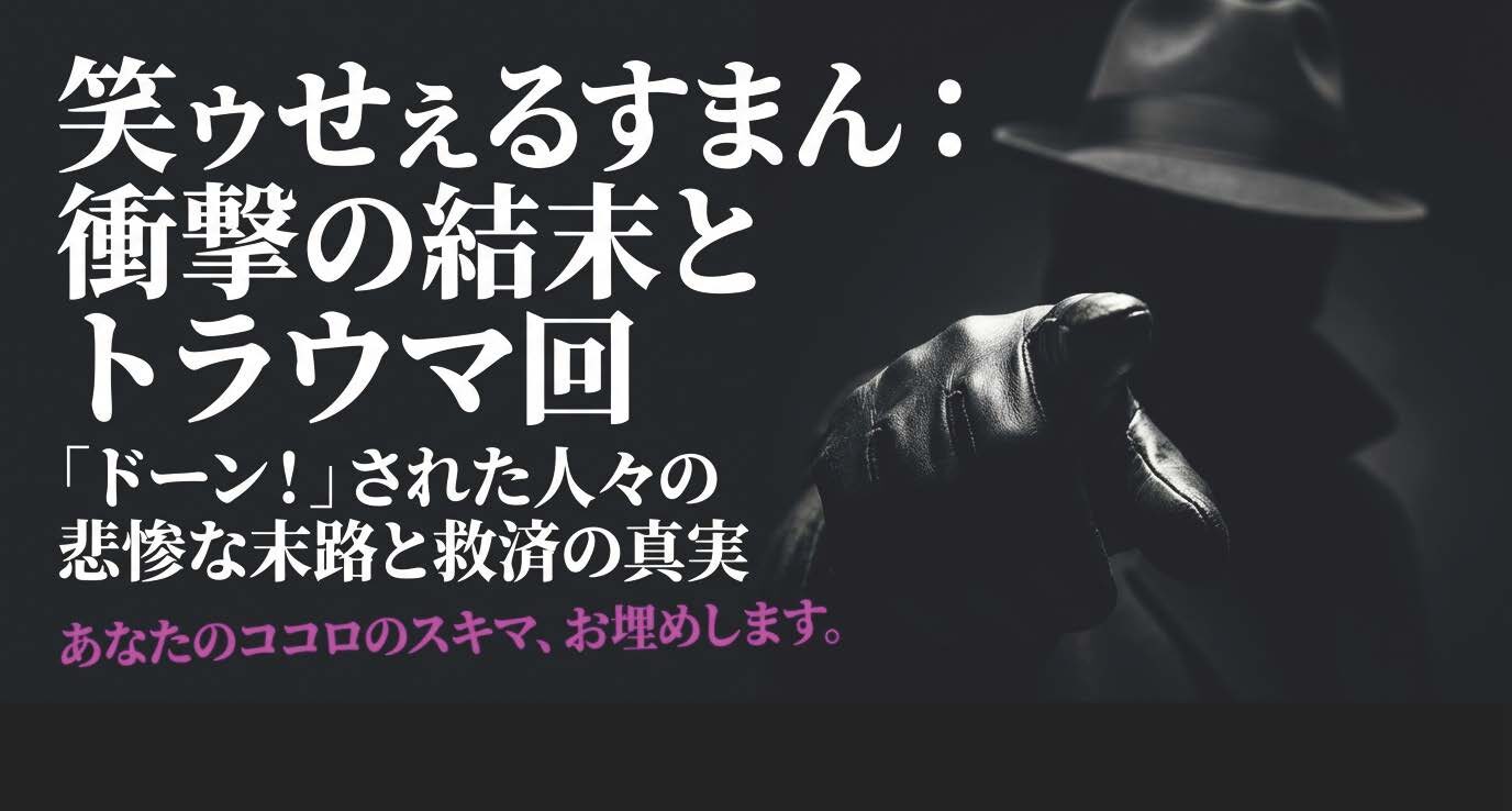 笑うセールスマンでドーンされた人一覧！悲惨な結末とトラウマ回